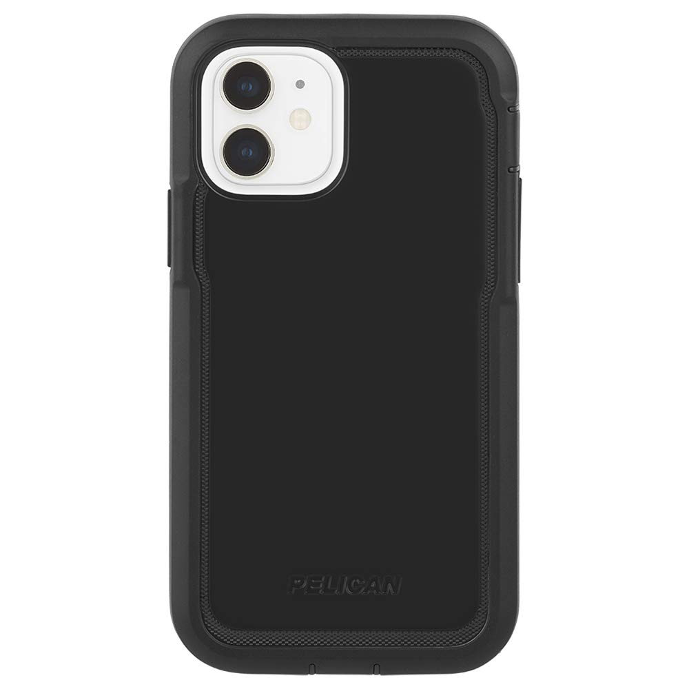Pelican - Voyager Series - Case For Iphone 12 Mini (5g) - Military Drop Protection - Holster - 5.4 Inch - Black