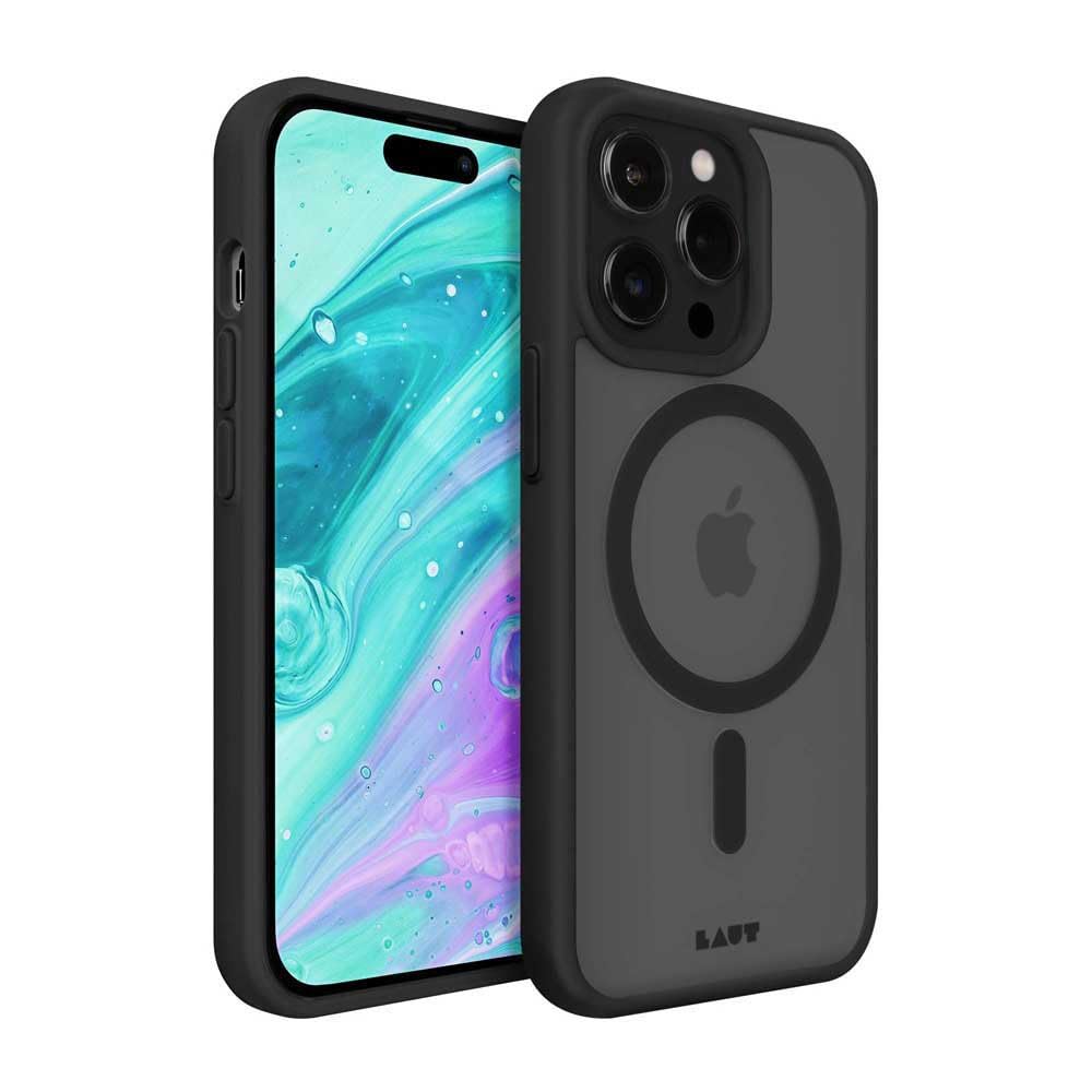 Laut - Huex Protect Case Compatible With Magsafe For Iphone 14 Pro Max (6.7") - Black