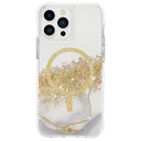 Case-Mate Iphone 14 Pro Max Case - Karat Marble [10ft Drop Protection] [Compatible With Magsafe] Magnetic Cover With Cute Bling Sparkle For Iphone 14 Pro Max 6.7", Anti-Scratch, Shock Absorbent, Slim
