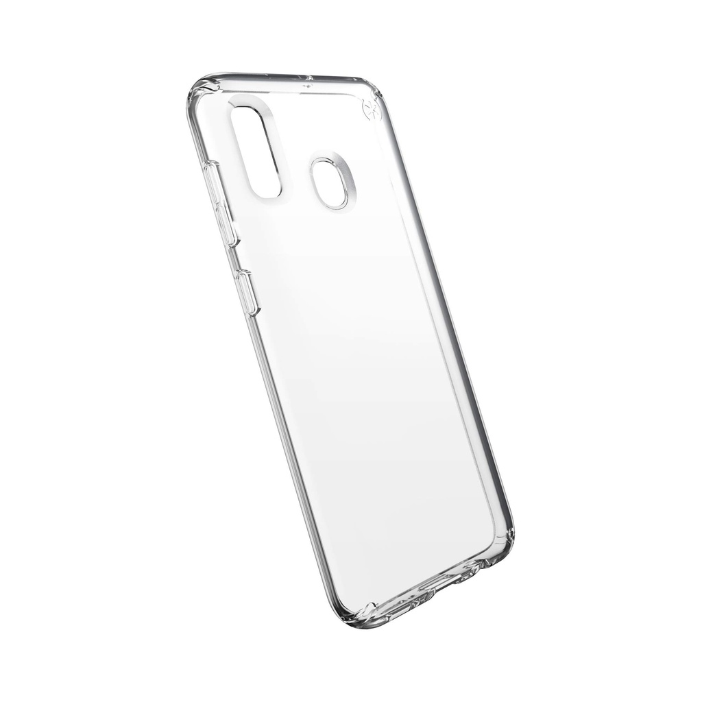 Speck Products Samsung A20 Case, Presidio Stay Clear, Clear/Clear