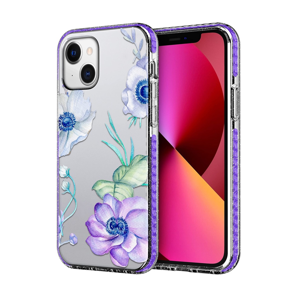 Zizo Divine Series For Iphone 13 Case - Thin Protective Cover - Lilac
