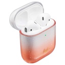 Laut - Ombre Sparkle For Airpods 2 And 1 Charging Case | Glittering |Anti-Scratch | Ultra Lightweight | Front Led Visible (Peach)