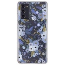 Rifle Paper Co. Case For Samsung Galaxy Note 20 5g - Floral Design - 10ft Drop Protection - 6.7 Inch - Garden Party Blue