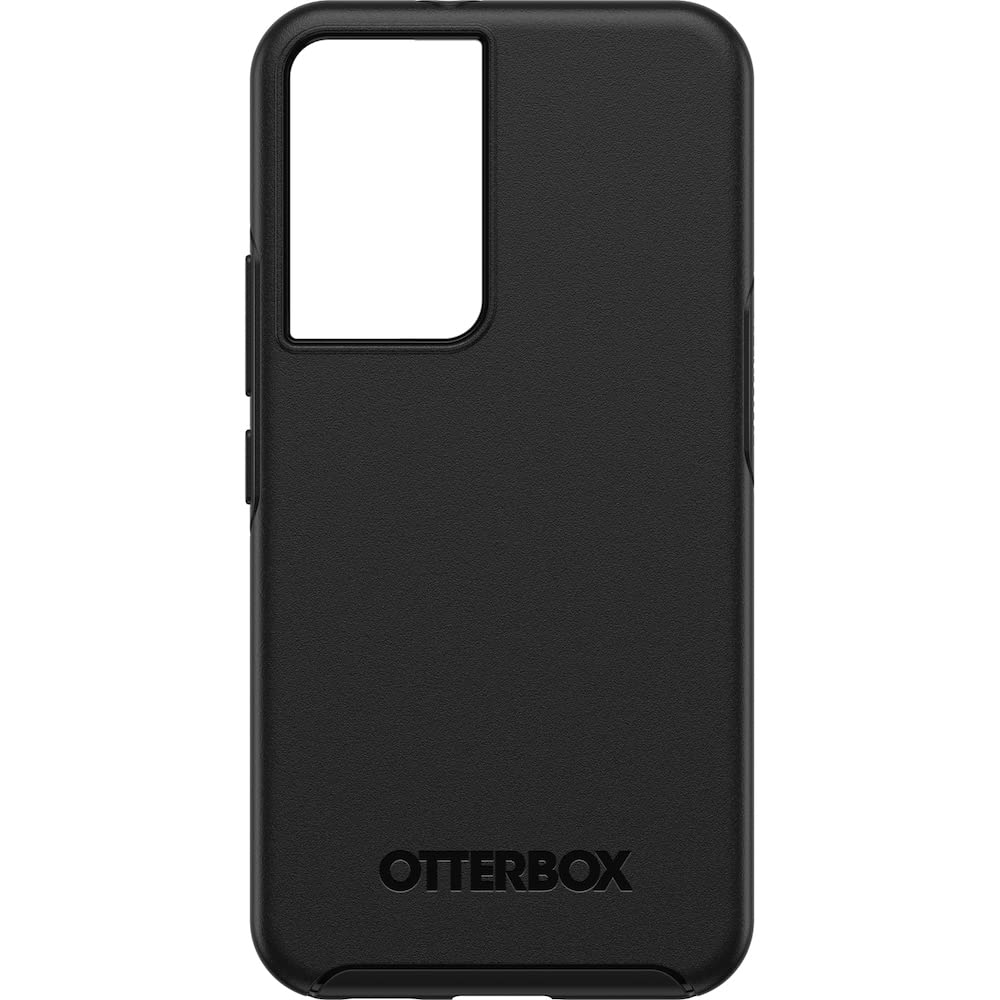 Otterbox Galaxy S22 Symmetry Series Case - Black, Ultra-Sleek, Wireless Charging Compatible, Raised Edges Protect Camera & Screen