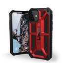 Urban Armor Gear Uag Designed For Iphone 12 Mini Case [5.4-Inch Screen] Rugged Lightweight Slim Shockproof Premium Monarch Protective Cover, Crimson