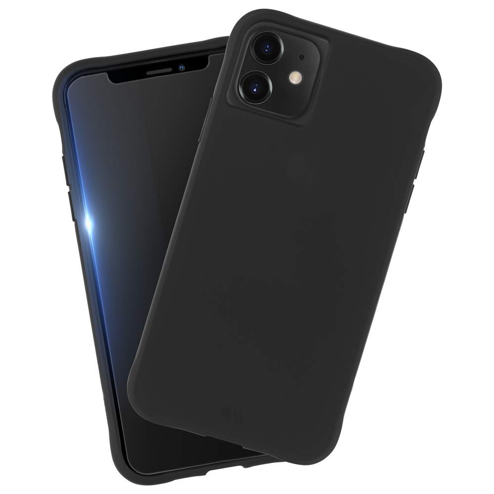 Case-Mate - Protection Pack - Case For Iphone 11 & Screen Protector - Tough Clear Case + Glass Screen Protector - 6.1 Inch - Smoke