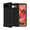 Itskins | Hybrid Silk Protective Phone Case Compatible With Pixel 6, Slim Hybrid Case, Anti-Yellowing, And Heavy Duty Shockproof Cover, Military Phone Case | Black