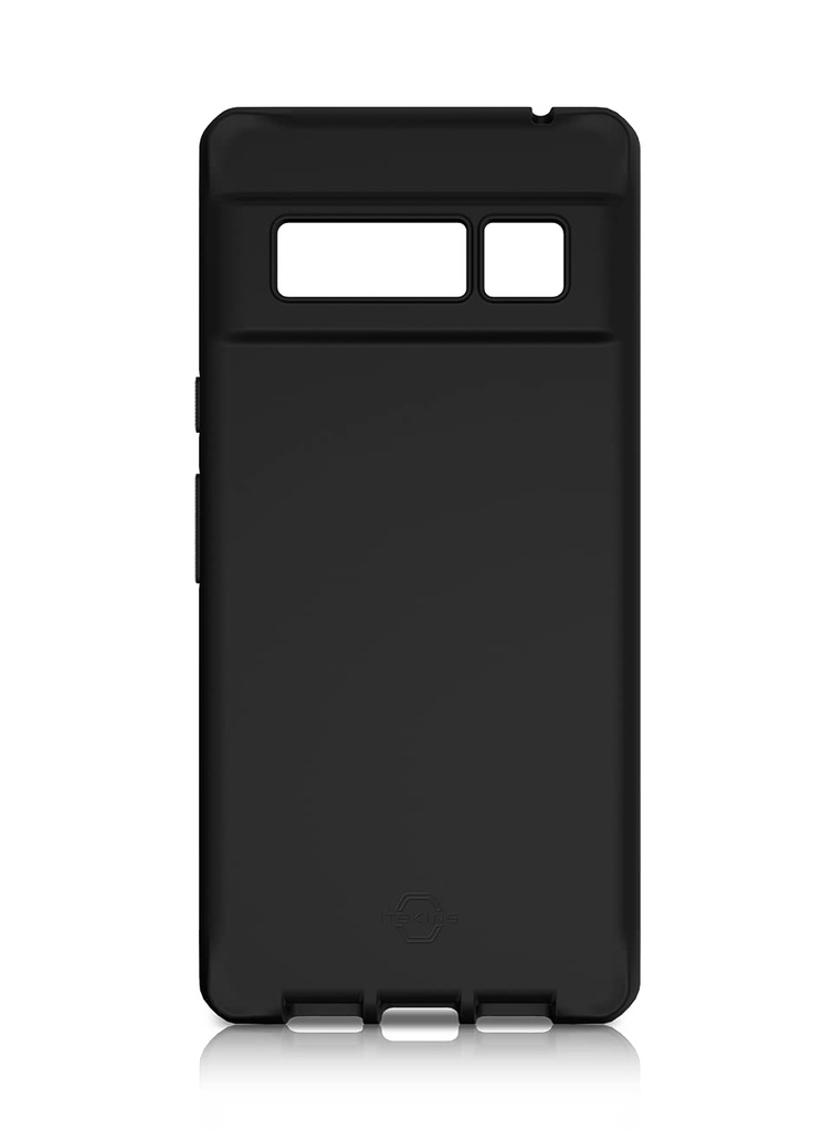 Itskins | Hybrid Silk Protective Phone Case Compatible With Pixel 6 Pro, Slim Hybrid Case, Anti-Yellowing, And Heavy Duty Shockproof Cover, Military Phone Case | Black