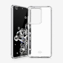 Itskins Hybrid Clear Protective Phone Case Compatible With Samsung Galaxy S20 Ultra, Slim Hybrid Case Anti-Yellowing & Heavy Duty Shockproof Cover Military Phone Case |Transparent