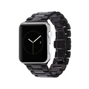 Case-Mate - Metal Linked Band - 42mm 44mm Stainless Steel Apple Watch Band - Apple Watch Series 1, 2, 3, 4, 5 - Black, Model:Cm034064