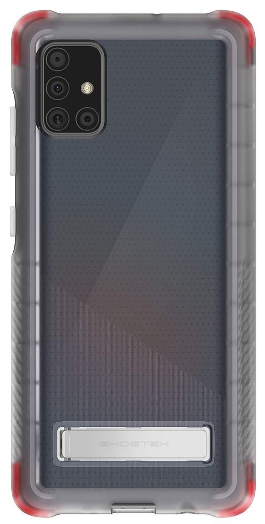 Ghostek Covert Galaxy A51 Case Clear With Kickstand Super Slim Fit Shockproof Design With Scratch Resistant Back And Anti Slip Hand Grip Wireless Charging Compatible 2020 Galaxy A51 (6.5 Inch) - Clear