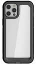 Ghostek Atomic Slim Iphone 12 Pro Max Case - Metal Bumper, Lightweight Military Grade Alloy Protective Phone Case, Shockproof - Wireless Charging Compatible 12 Pro Max Phone Case 5g (2020) (6.7")(Red)