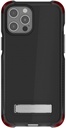 Ghostek Covert Clear Designed For Iphone 12 Pro Max Case Silicone With Metal Stand Compatible With Magsafe And Wireless Charging Slim Thin Phone Cover For 2020 Iphone 12 Pro Max 5g (6.7 Inch) (Smoke)