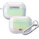 Laut - Holo Case For Airpods Pro |Iridescent Finish | Anti Scratch | Carabiner Included • Pearl