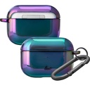 Laut - Holo Case For Airpods Pro |Iridescent Finish | Anti Scratch | Carabiner Included • Midnight