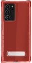 Ghostek Covert Clear Pink Silicone Note 20 Ultra Case For Women With Metal Kickstand Thin Shockproof Protector Wireless Charging Compatible Phone Cover 2020 Galaxy Note20 Ultra 5g (6.9 Inch) - (Pink)