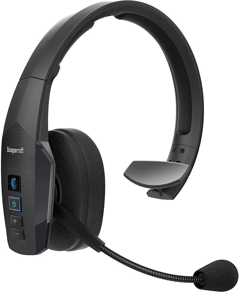 Blueparrott B450-Xt Noise Cancelling Bluetooth Headset – Updated Design With Industry Leading Sound, Long Wireless Range, Up To 24 Hours Of Talk Time, Ip54-Rated - (Renewed)