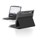 Urban Armor Gear [U] By Uag Ipad Pro 11" (4th/3rd Gen 2021-2022), Ipad Air 10.9 (5th/4th Gen) Case Lucent Slim Shockproof Smart Folio Protective Cover With Auto/Sleep Wake & Pencil Holder, Black/Ice