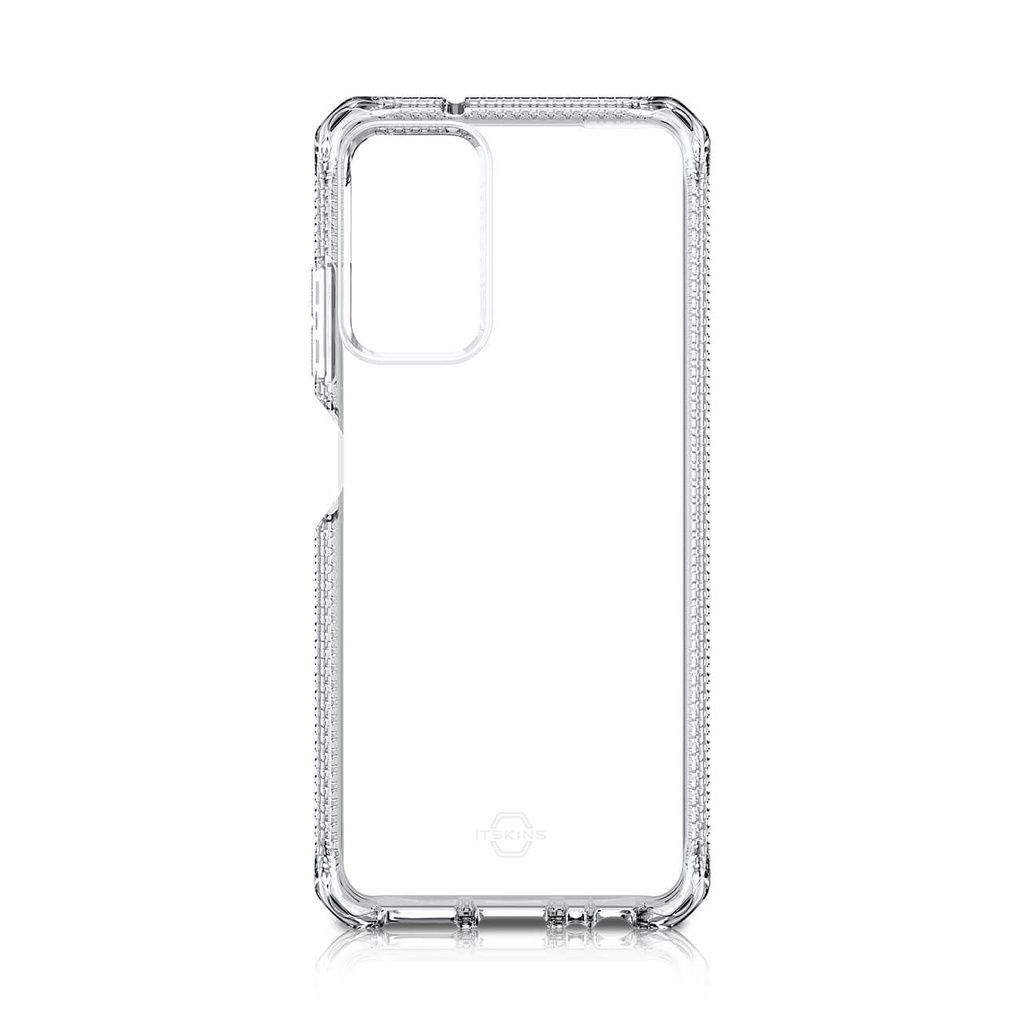 Itskins Spectrum // Clear Protective Phone Case Compatible With Galaxy A03s, Slim Hybrid Case, Anti-Yellowing, And Heavy Duty Shockproof Cover, Military Phone Case - Transparent