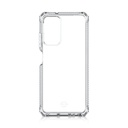 Itskins Spectrum // Clear Protective Phone Case Compatible With Galaxy A03s, Slim Hybrid Case, Anti-Yellowing, And Heavy Duty Shockproof Cover, Military Phone Case - Transparent