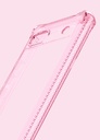 Itskins Spectrum R // Clear Compatible With Google Pixel 6a, Protective Phone Case, Slim Hybrid Case, Anti-Yellowing, And Heavy Duty Shockproof Cover, Military Phone Case - Light Pink