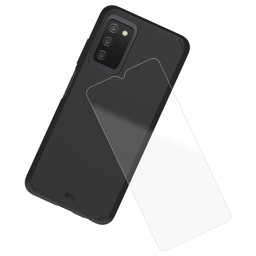 Case-Mate - Protection Pack - Case And Screen Protector For Samsung Galaxy A03s - Tough Black