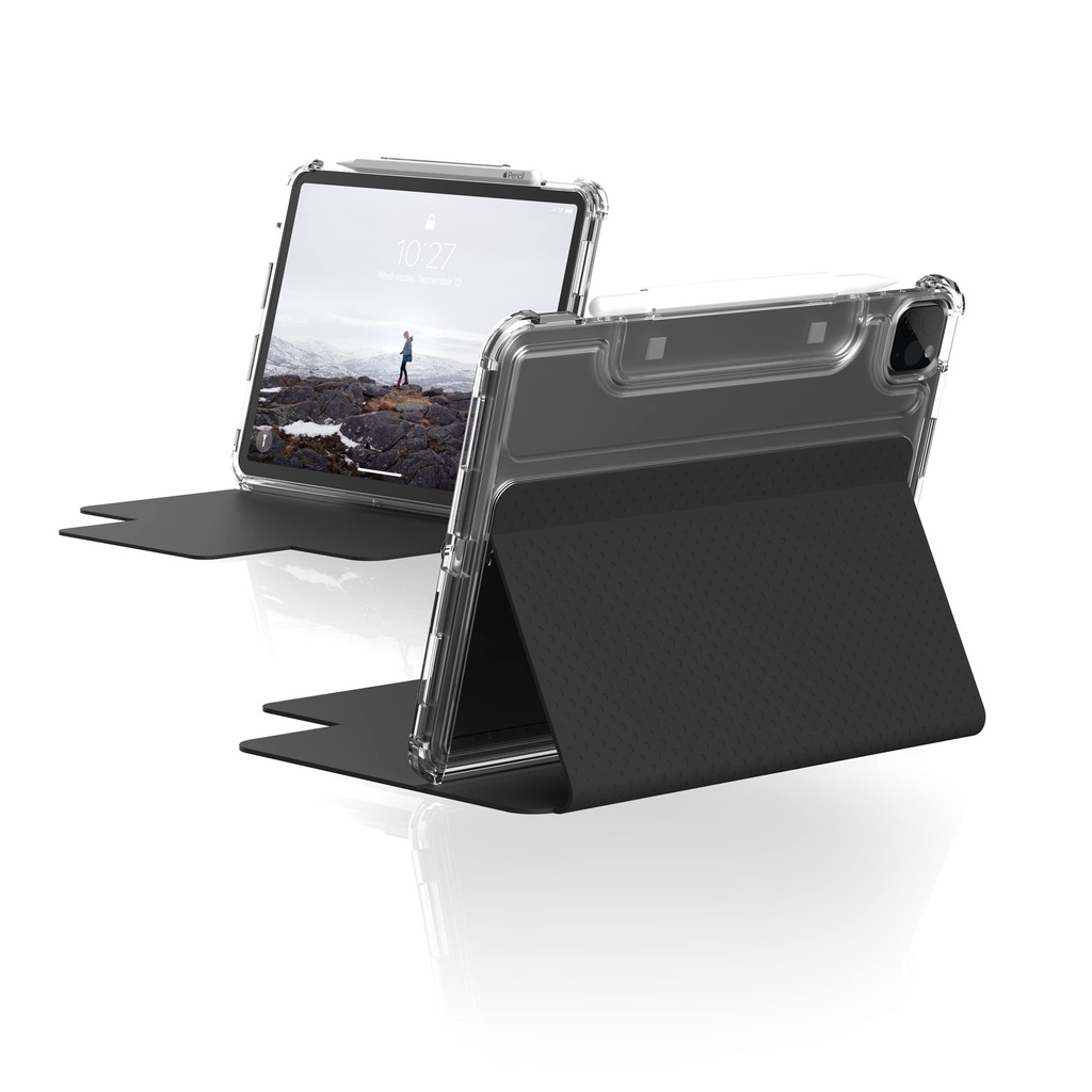 Urban Armor Gear [U] By Uag Designed For Ipad Pro 11" (4th Gen 2022, 3rd Gen 2021) Case Lucent Ultra-Slim Shockproof Smart Folio Protective Cover With Auto/Sleep Wake & Pencil Holder, Soft Blue