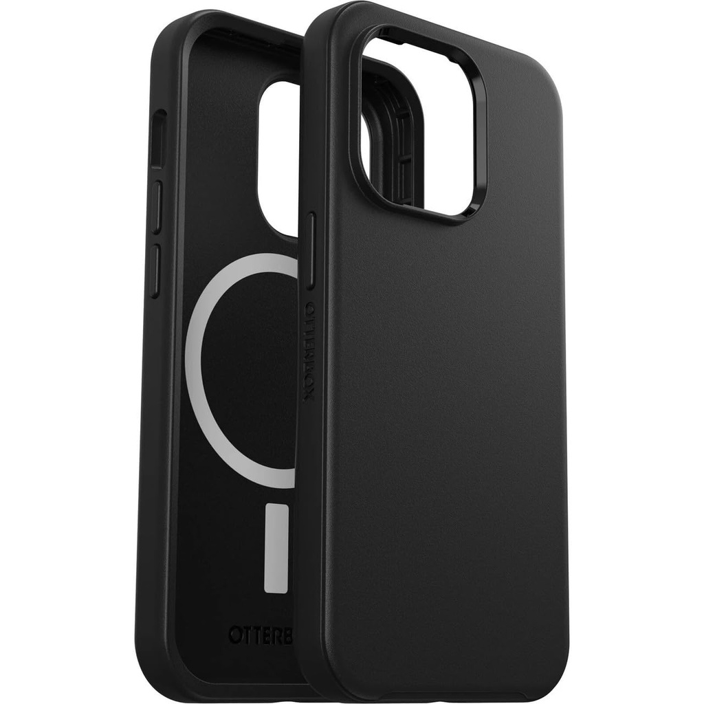 Otterbox Iphone 14 Pro (Only) Symmetry Series Case - Black, Ultra-Sleek, Wireless Charging Compatible, Raised Edges Protect Camera & Screen