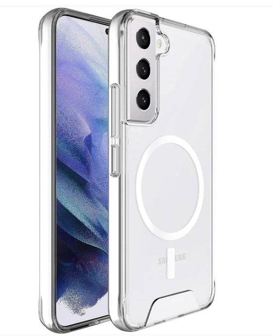 BASE B-AIR MAGSAFE COMPATIBLE CASE - SAMSUNG S22 - CLEAR