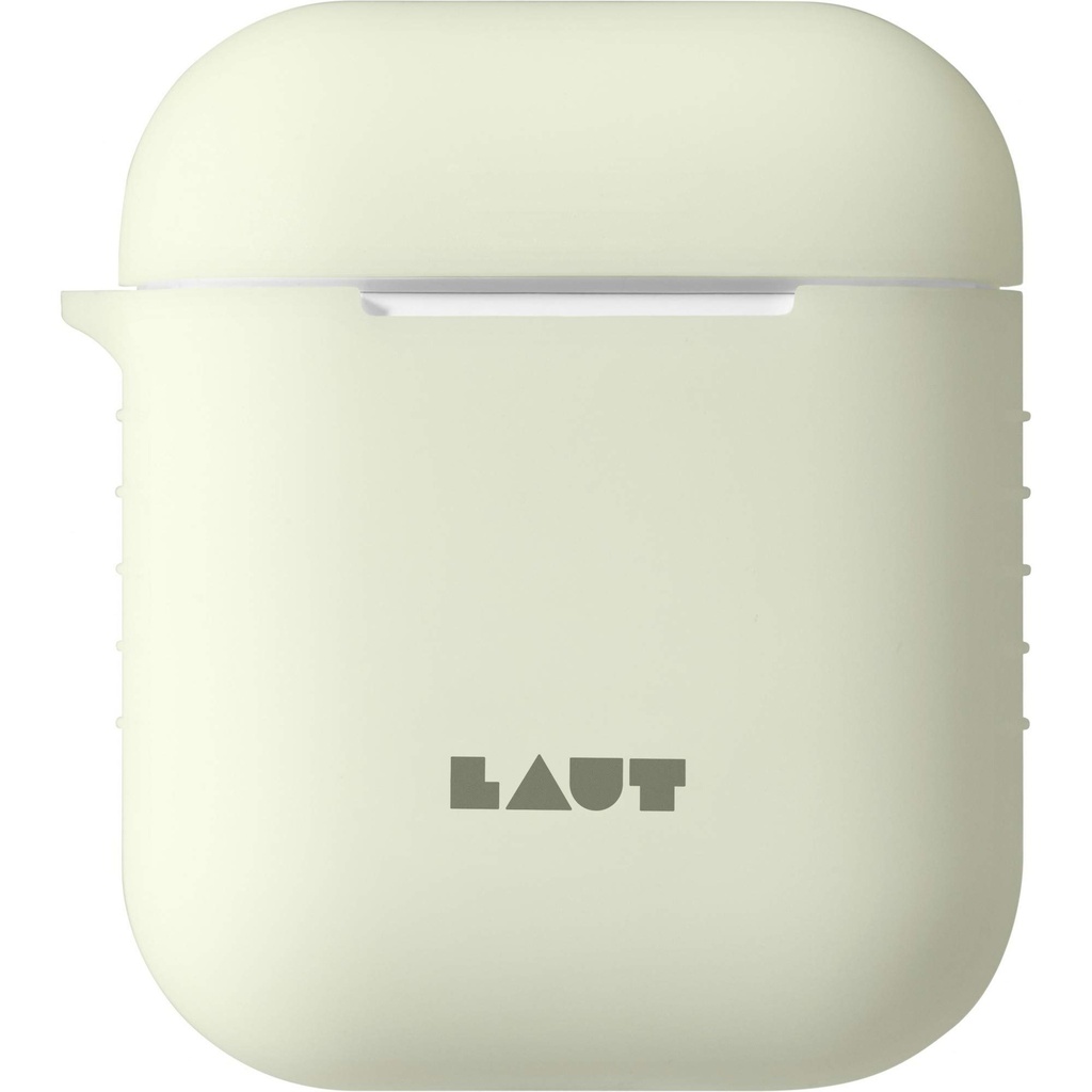 Laut - Pod For Airpods Charging Case | Slim Protective | Silicone Rubber | Easy Grip | Anti-Scratch (Glow In The Dark)