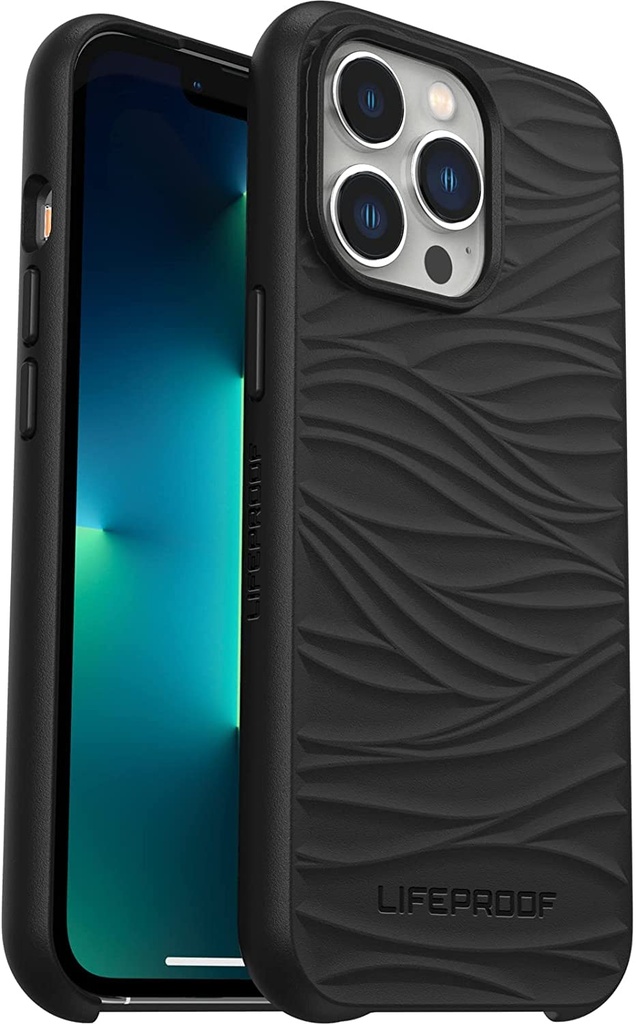 Lifeproof Wake Case For Iphone 13 Pro, Shockproof, Drop Proof To 2 Meters, Protective Thin Case, Sustainably Made From Recycled Ocean Plastic, Black