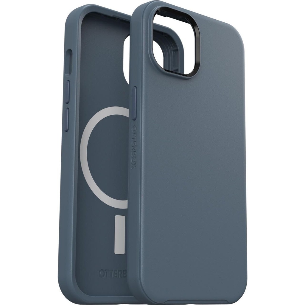 Otterbox Iphone 14 & Iphone 13 Symmetry Series+ Case - Feathers And Ferns (Green), Ultra-Sleek, Snaps To Magsafe, Raised Edges Protect Camera & Screen