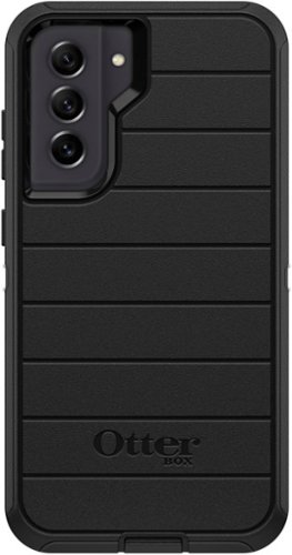 Otterbox Defender Series Case For Samsung Galaxy S21 Fe 5g (Only) - Holster Clip Included - Microbial Defense Protection - Non-Retail Packaging - Black
