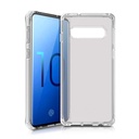 Itskins Spectrum Clear Protective Phone Case Compatible With Samsung Galaxy S10, Slim Hybrid Case, Anti-Yellowing, And Heavy Duty Shockproof Cover, Military Phone Case - Transparent
