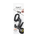 Knot Replacement, 2-4/5 In., Aluminum, Blck