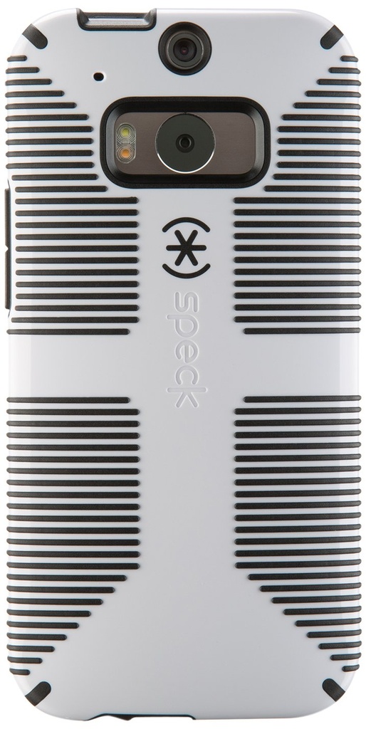 Speck Products Candyshell Grip Case For Htc One M8 Smartphone - White/Black