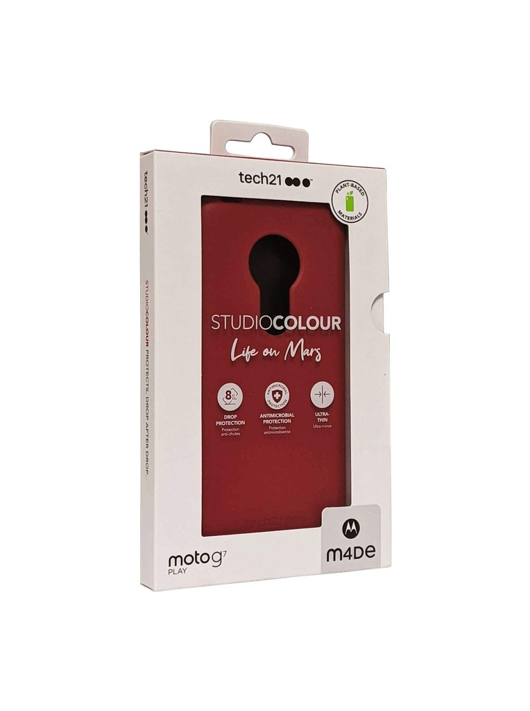 Tech21 Studio Colour Case For Moto G7 Play - Red