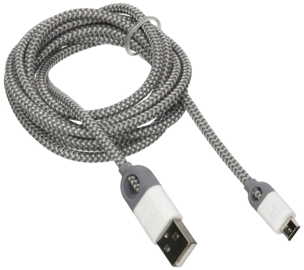 Ihome Micro Usb Cable For Universal/Smartphones - White