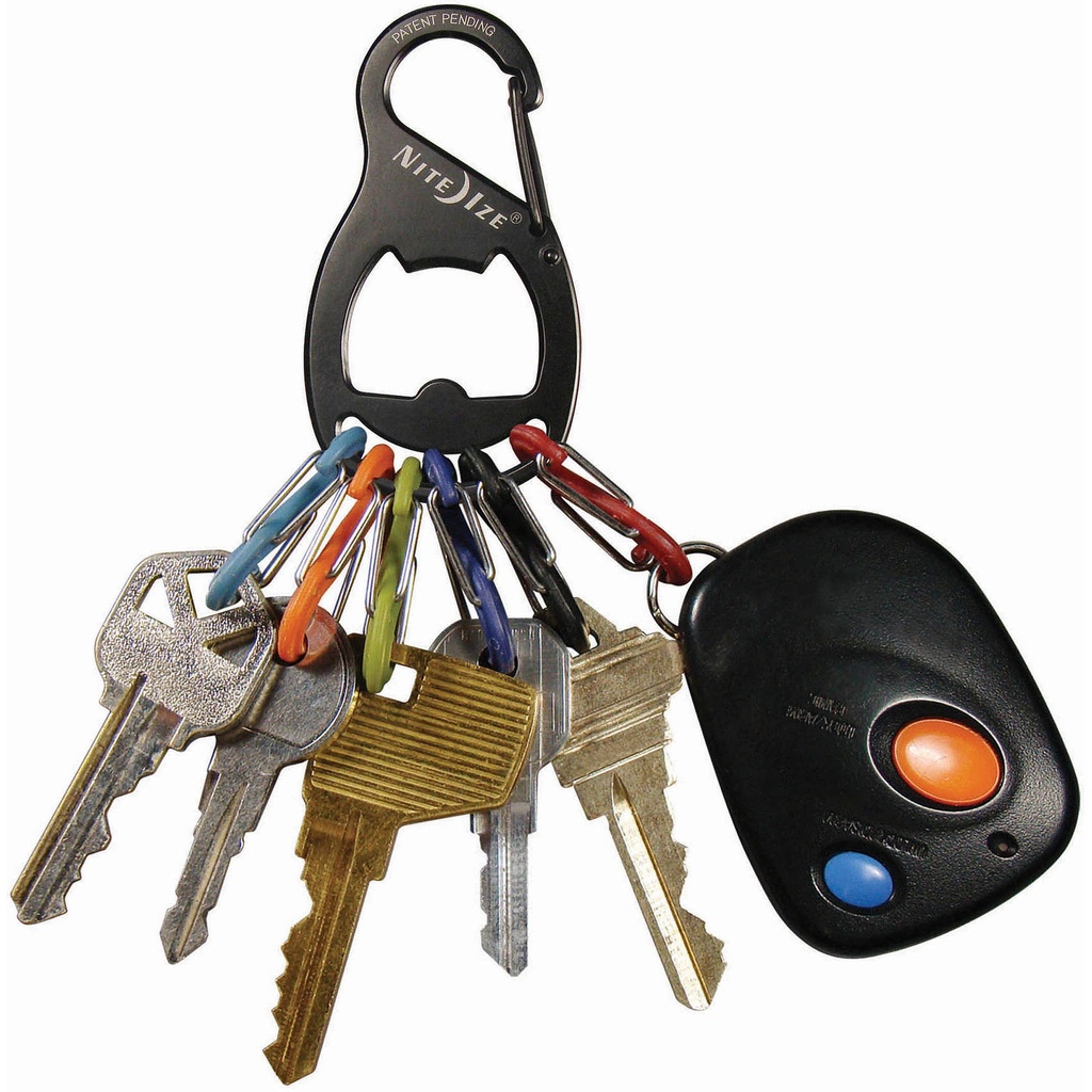 Key Rack + Black Nite Ize Krb-03-01