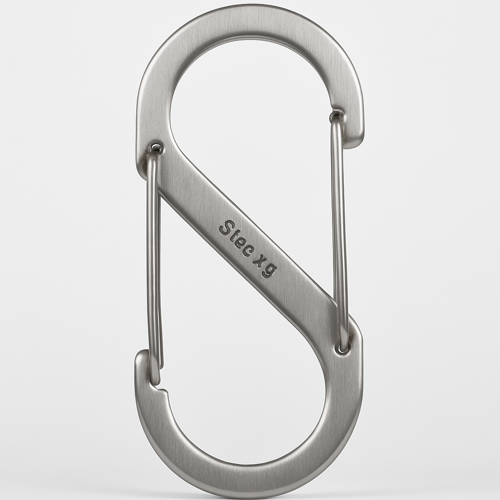Nite Ize Sb5-03-11 Size-5 S-Biner Dual Carabiner, Stainless-Steel