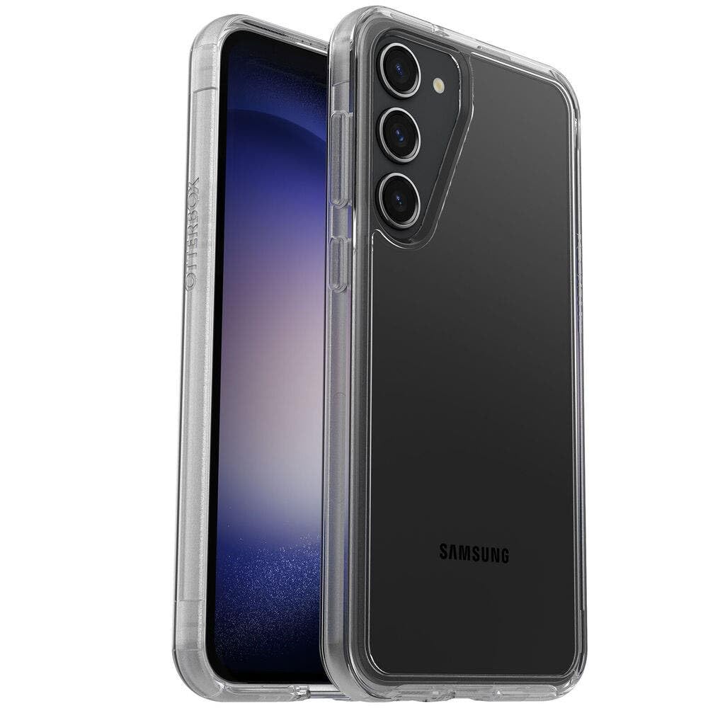 Otterbox Galaxy S23+ Symmetry Series Case - Clear, Ultra-Sleek, Wireless Charging Compatible, Raised Edges Protect Camera & Screen