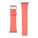 Laut | Active Watch Strap For Apple Watch Series 1/2/3/4 | Durable Construction | Wipe Clean Tpu Material | Stainless Steel Hardware (38mm / 40mm • Coral)