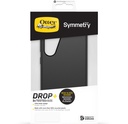 Otterbox Galaxy S23 Symmetry Series Case - Black, Ultra-Sleek, Wireless Charging Compatible, Raised Edges Protect Camera & Screen