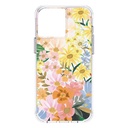 Rifle Paper Co. Iphone 13 Pro Max Case - 10ft Drop Protection With Wireless Charging - Luxury Floral Print 6.7" Case For Iphone 13 Pro Max - Slim, Anti Scratch, Shock Absorbing Materials - Marguerite