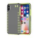 Under Armour Ua Protect Grip Case For Iphone Xs & Iphone X - Graphite/Quirky Lime