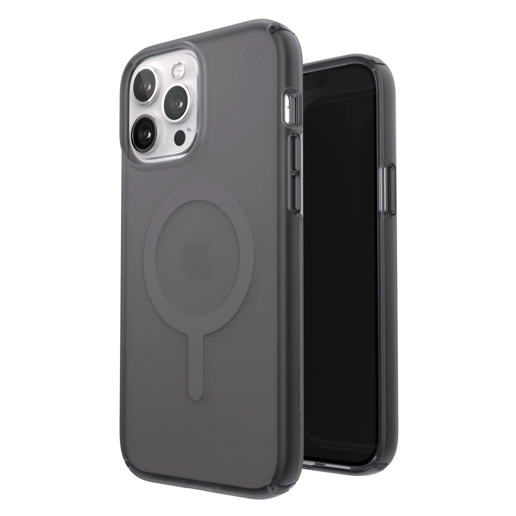 Speck Presidio Perfect Clear Case For Apple Iphone 13 Pro Max / 12 Pro Max - Obsidian Mist