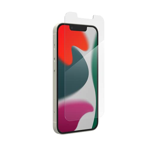 ZAGG INVISIBLESHIELD GLASS ELITE PLUS SCREEN PROTECTOR - MADE FOR IPHONE 13 MINI - CASE FRIENDLY SCREEN - IMPACT & SCRATCH PROTECTION - CLEAR