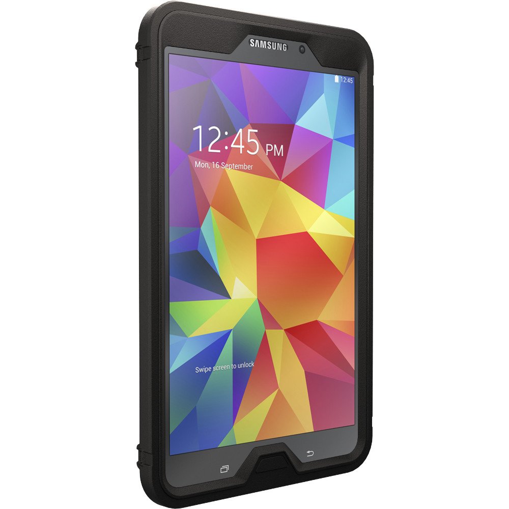 Otterbox Defender Series Case For Samsung Galaxy Tab 4 8.0 Only - Retail Packaging - Black