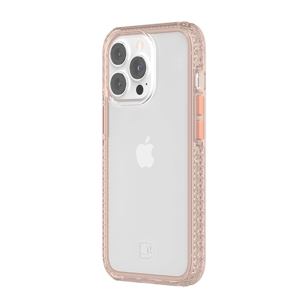 Incipio Grip Case For Iphone 13 Pro (6.1-Inch) – Magsafe Compatible Slim Protective Case With 14ft Drop Protection, Scratch-Resistant Finish, Textured Anti-Slip Grip - Pink