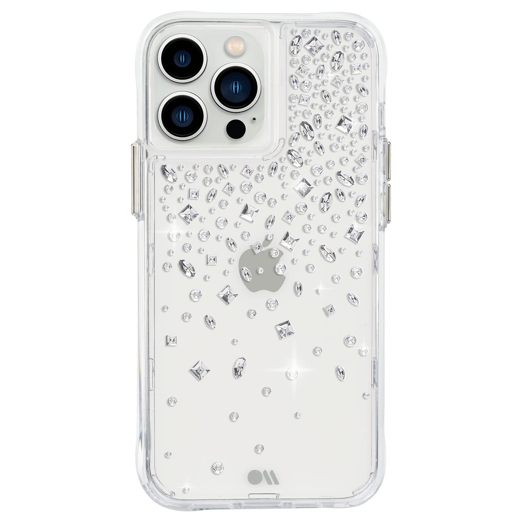 Case-Mate Iphone 13 Pro Case - Karat Crystal [10ft Drop Protection] [Wireless Charging Compatible] Luxury Cover With Cute Bling Sparkle For Iphone 13 Pro 6.1", Anti-Scratch, Shock Absorbent, Slim Fit